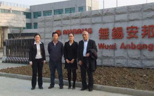 法國(guó)客戶(hù)來(lái)我司考察